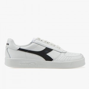 Basket Basse Diadora B. Elite Femme Noir | FAVUGZR-32