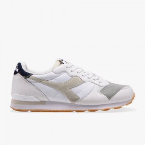 Basket Basse Diadora Camaro Femme Blanche | PTERDNB-10