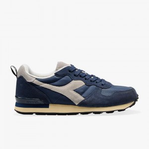 Basket Basse Diadora Camaro Femme Bleu Marine | DWPMVEK-04