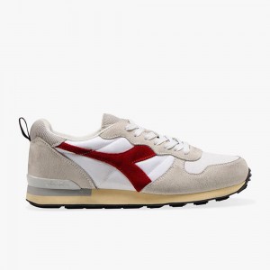 Basket Basse Diadora Camaro Homme Rouge | BSEZWVT-86