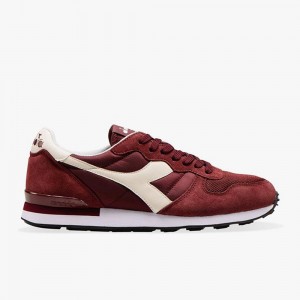 Basket Basse Diadora Camaro Homme Rouge | ORACYUG-74