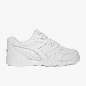 Basket Basse Diadora Cross Homme Blanche | ACFRGWB-12