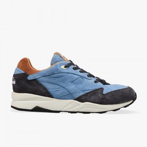 Basket Basse Diadora Eclipse Homme Bleu | YMUTOFI-92