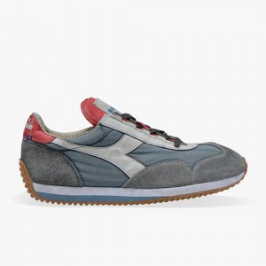 Basket Basse Diadora Equipe Femme Bleu | OHSIERN-32