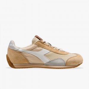 Basket Basse Diadora Equipe Homme Beige | NAIJRCY-91