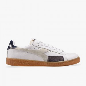 Basket Basse Diadora Game Femme Blanche | RDHUSBC-29