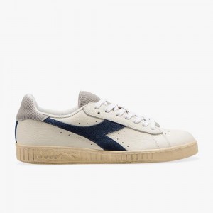 Basket Basse Diadora Game Femme Bleu Marine | MFNKRJP-96