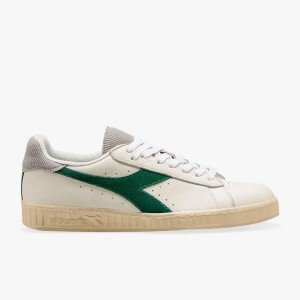 Basket Basse Diadora Game Femme Vert | UDTMXKS-61