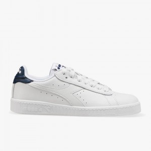 Basket Basse Diadora Game Homme Bleu Marine | UTBCGFE-71