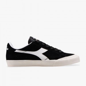 Basket Basse Diadora Melody Femme Noir | VOPCATU-68