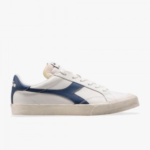 Basket Basse Diadora Melody Homme Bleu Marine | JPFIVCG-94