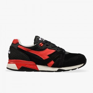 Basket Basse Diadora N9000 Homme Noir | PCBFTEQ-90