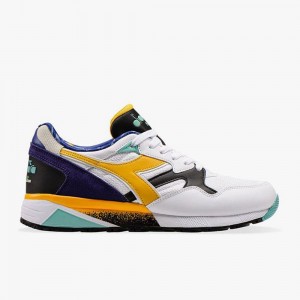 Basket Basse Diadora N9002 Homme Blanche | MLGPVKW-62