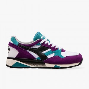 Basket Basse Diadora N9002 Homme Violette | ZMRBJVT-10