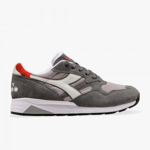 Basket Basse Diadora N902 Femme Grise | YQPUXAH-89