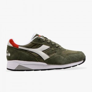 Basket Basse Diadora N902 Femme Vert | ASLWVTR-86