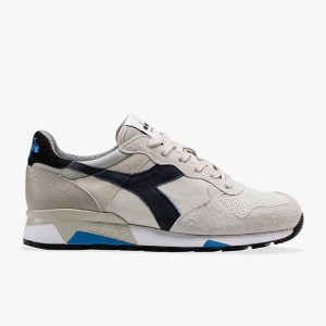 Basket Basse Diadora Trident Homme Grise | UIWAHJY-12