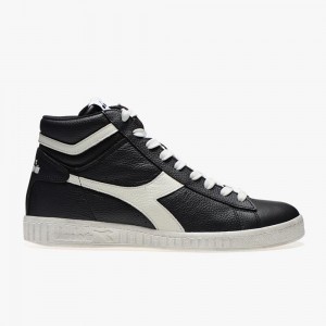 Basket Montante Diadora Game Femme Noir | PVDNLAQ-80