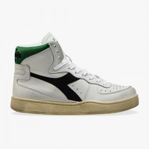 Basket Montante Diadora MI Basket Femme Vert | TYXABSQ-40