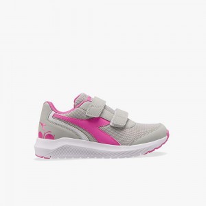 Chaussure Running Diadora Falcon Enfant Grise | HUGFVJK-75