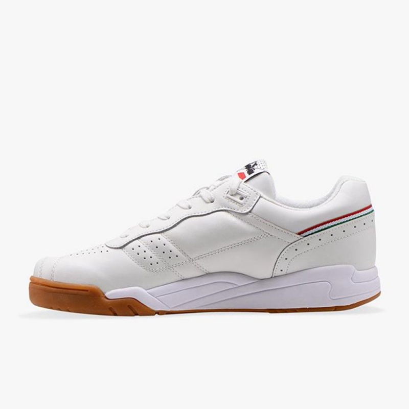 Basket Basse Diadora Action Homme Blanche | DXUTACV-52