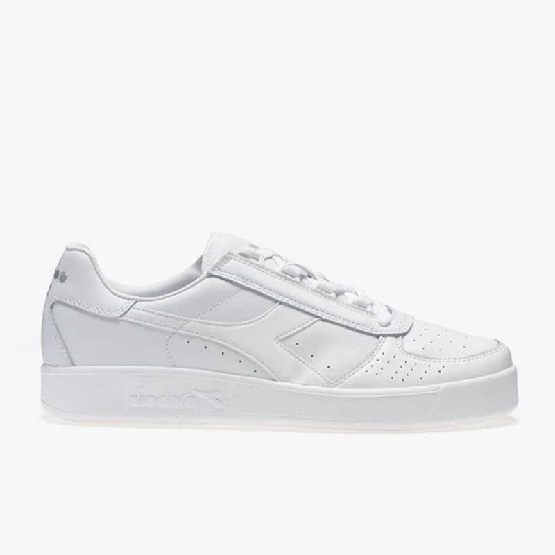 Basket Basse Diadora B. Elite Femme Blanche | UHOJKTD-89