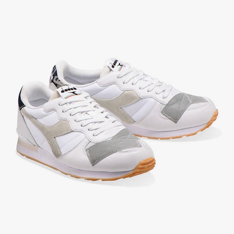 Basket Basse Diadora Camaro Femme Blanche | PTERDNB-10