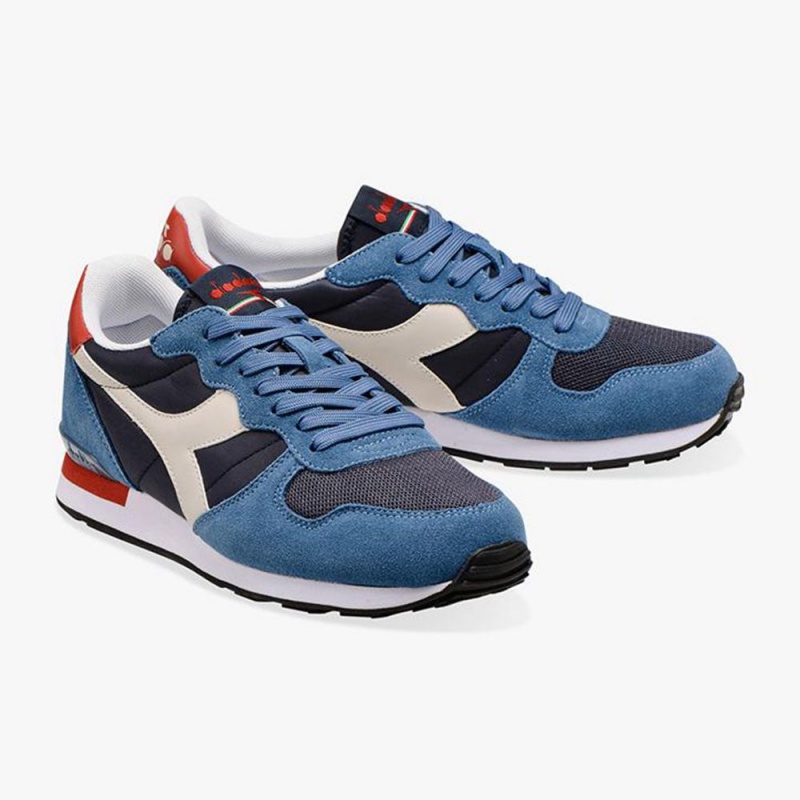 Basket Basse Diadora Camaro Femme Bleu | ITPSLQN-75