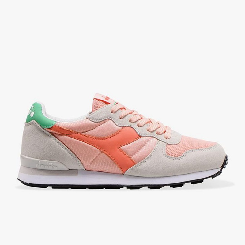 Basket Basse Diadora Camaro Femme Rose | PZIYFXO-32