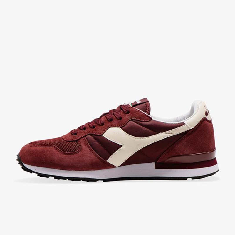 Basket Basse Diadora Camaro Femme Rouge | UZJRHLM-12