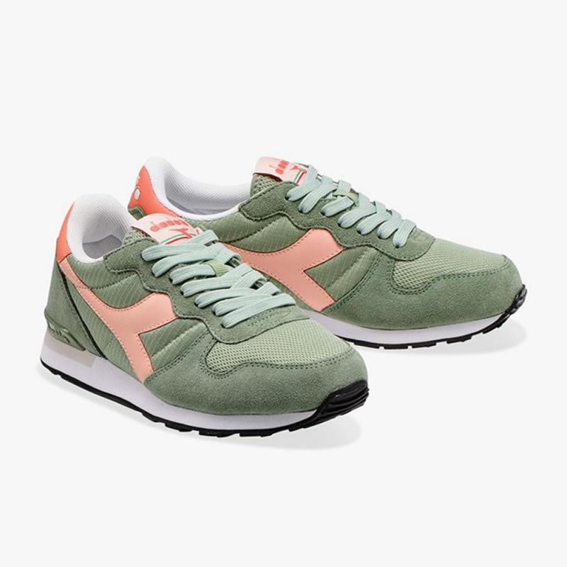 Basket Basse Diadora Camaro Femme Vert | KDROLXN-92