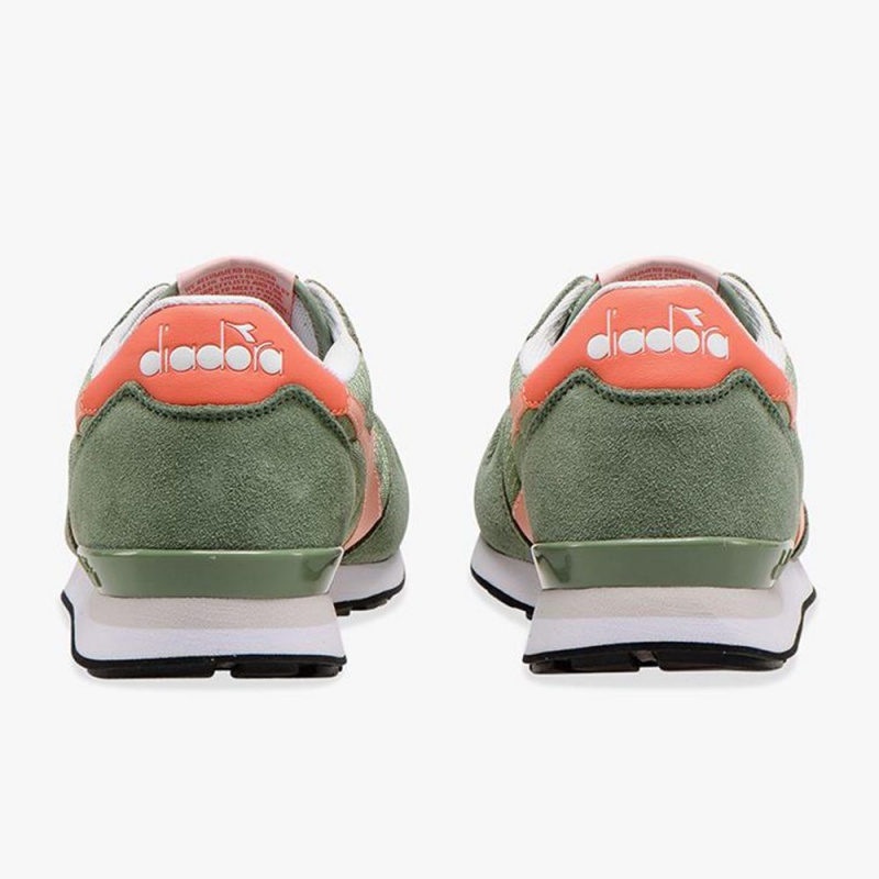 Basket Basse Diadora Camaro Femme Vert | KDROLXN-92