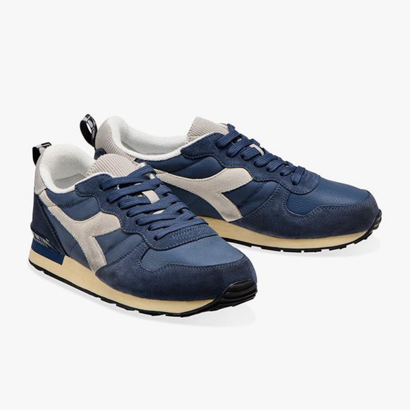 Basket Basse Diadora Camaro Homme Bleu Marine | OHLDUKR-68