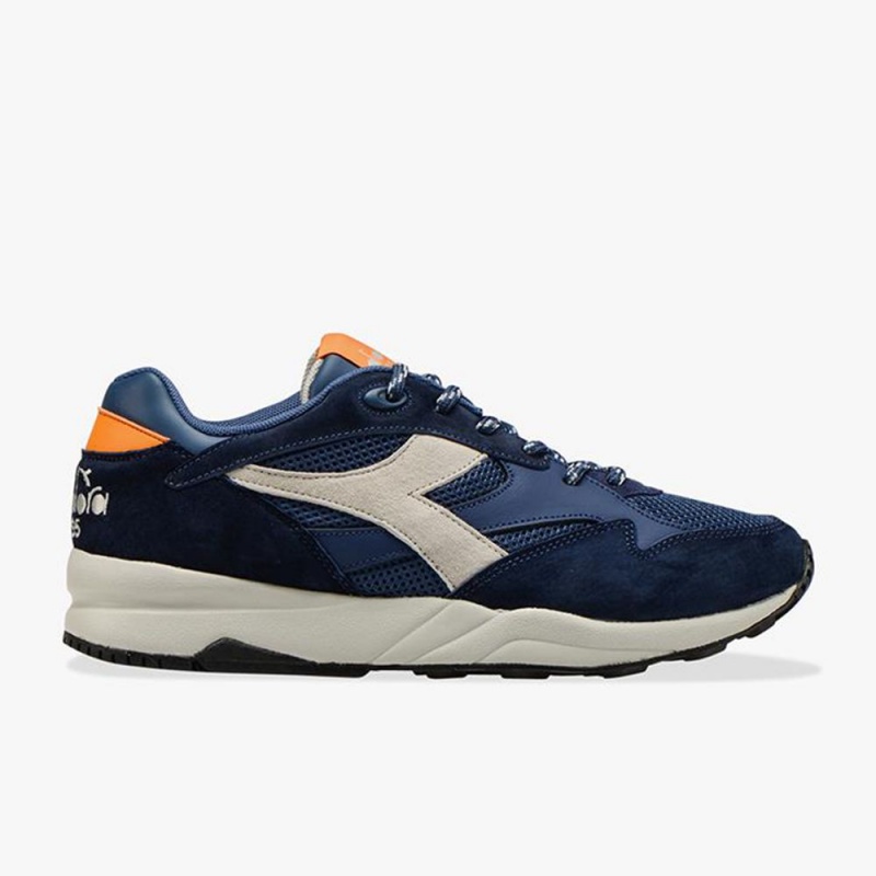 Basket Basse Diadora Eclipse Homme Bleu Marine | HZUDLXK-51