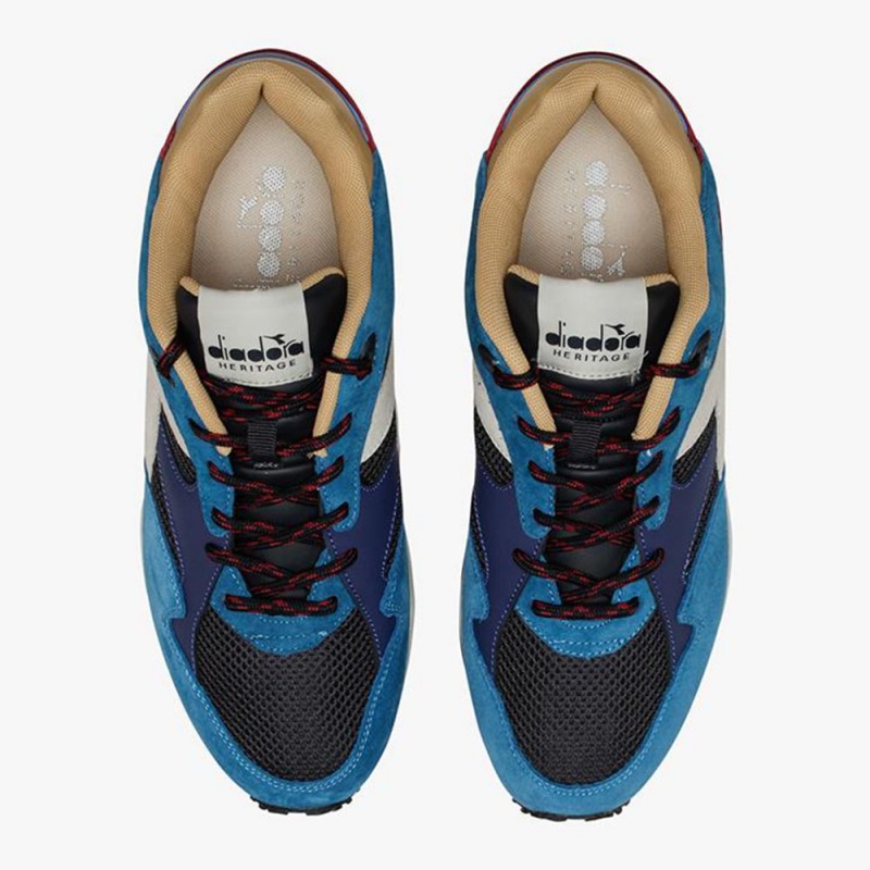 Basket Basse Diadora Eclipse Homme Bleu | DBLGCOR-45