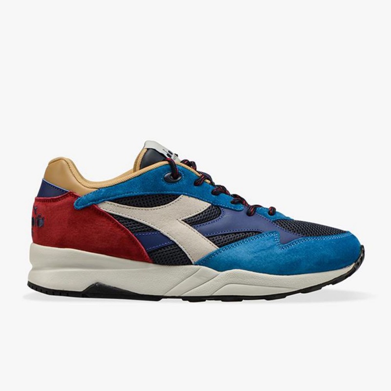 Basket Basse Diadora Eclipse Homme Bleu | DBLGCOR-45