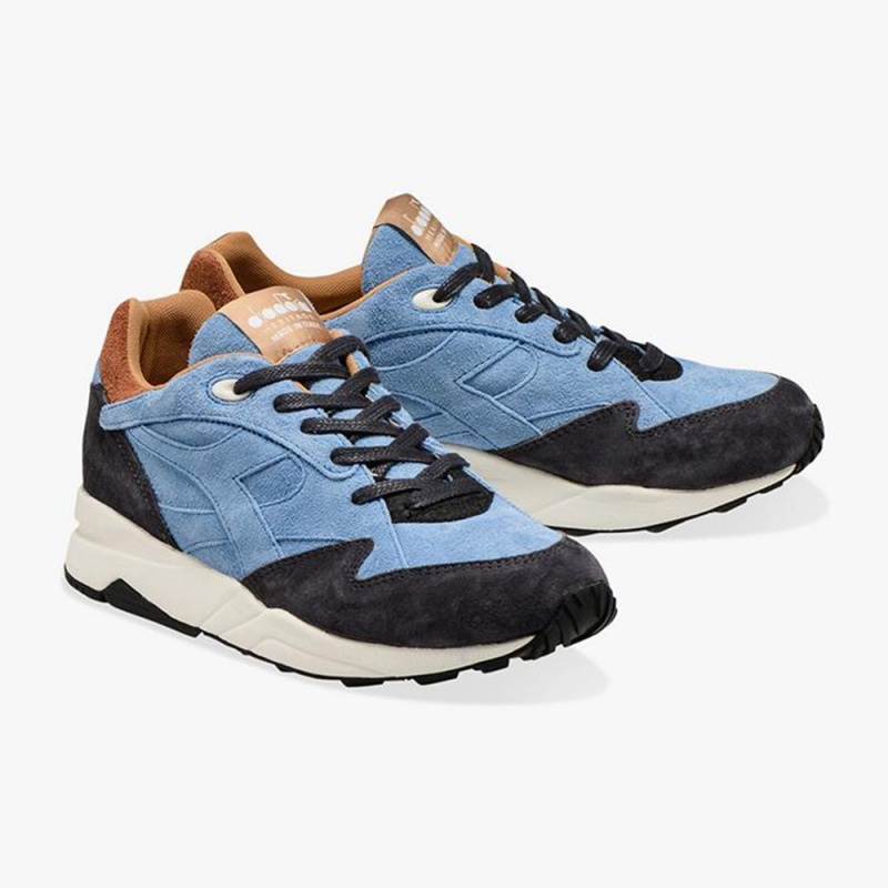 Basket Basse Diadora Eclipse Homme Bleu | YMUTOFI-92