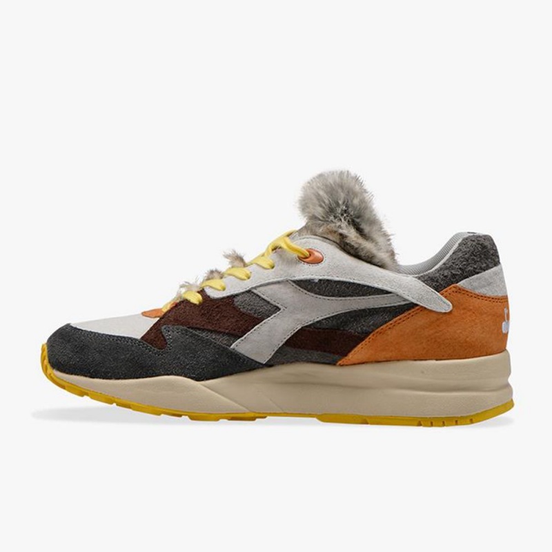 Basket Basse Diadora Eclipse Homme Grise | QLNVJIP-06