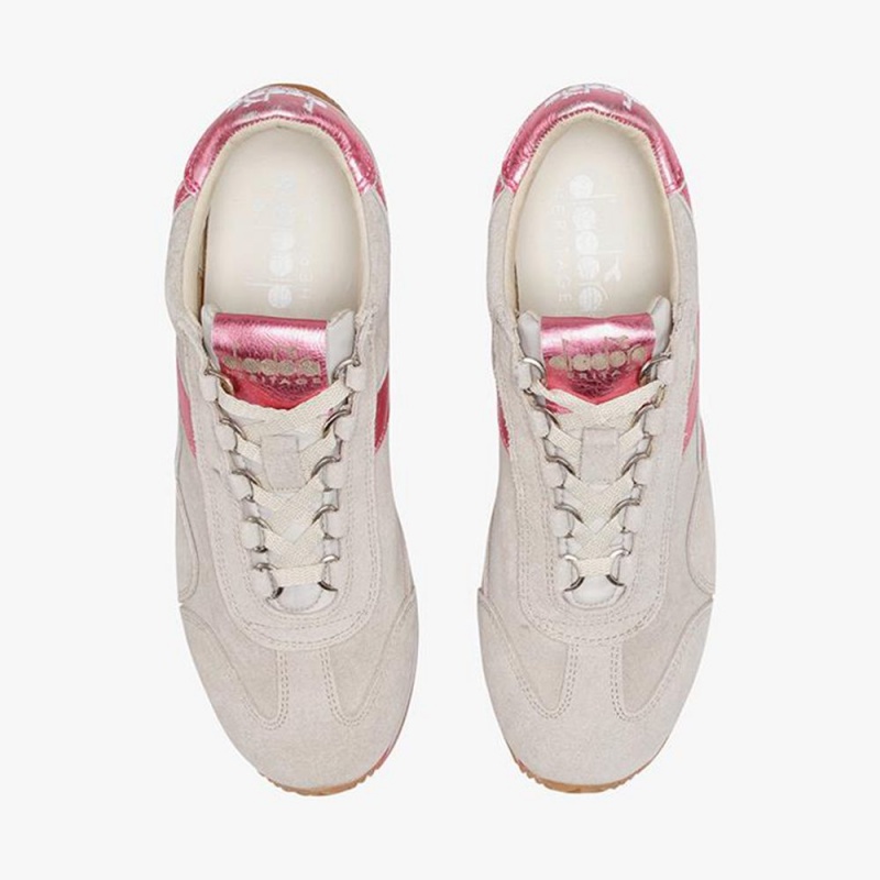 Basket Basse Diadora Equipe Femme Beige | SFOZDQU-03