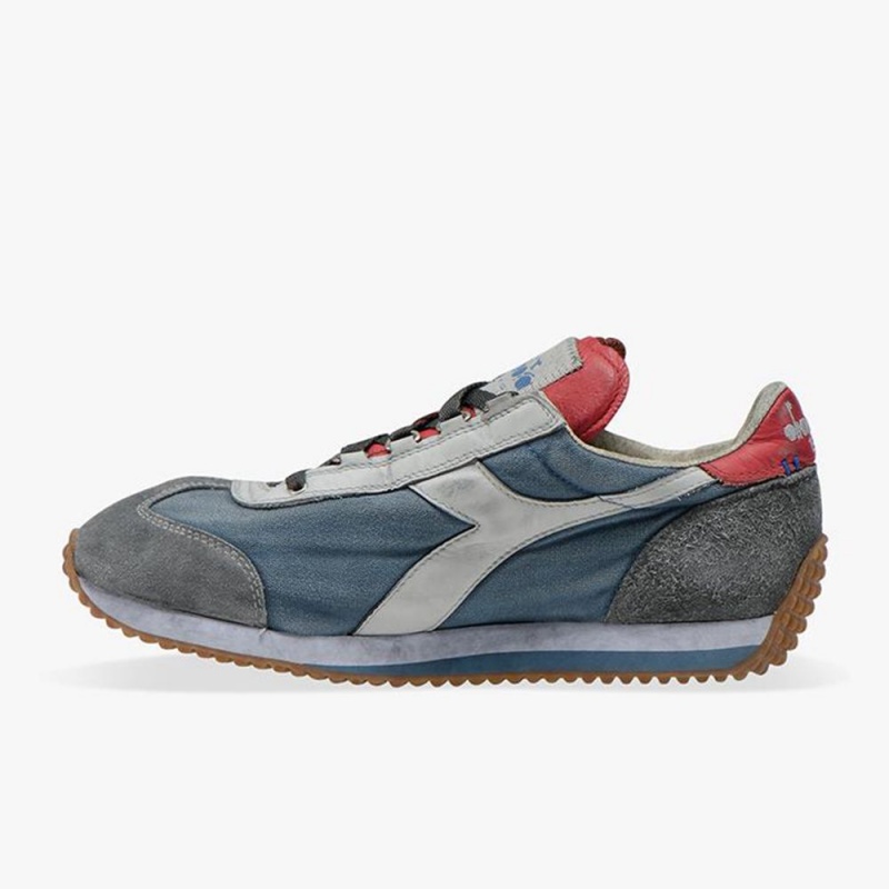 Basket Basse Diadora Equipe Femme Bleu | OHSIERN-32