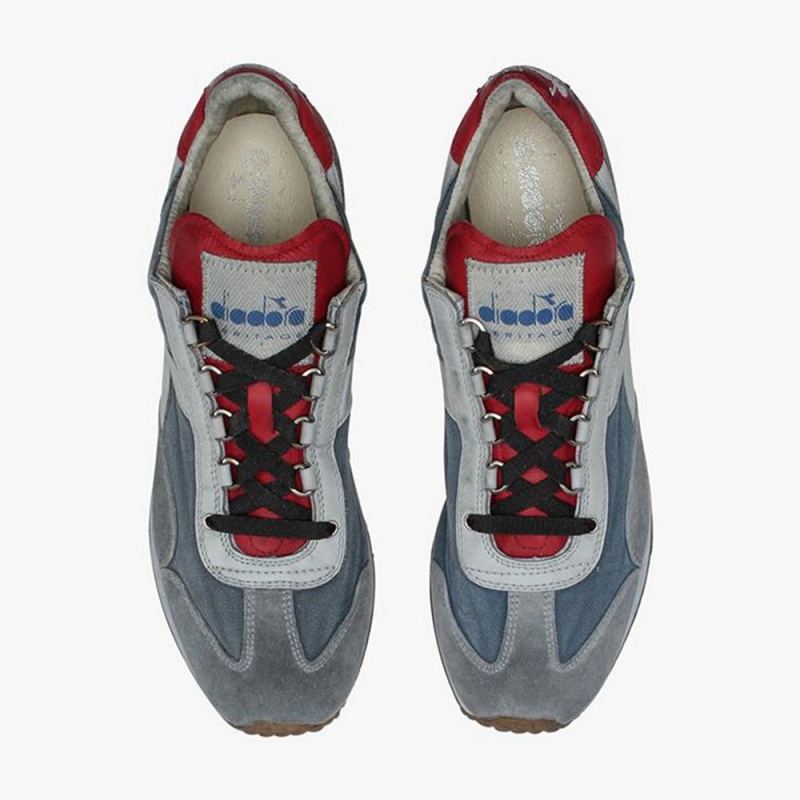 Basket Basse Diadora Equipe Femme Bleu | OHSIERN-32