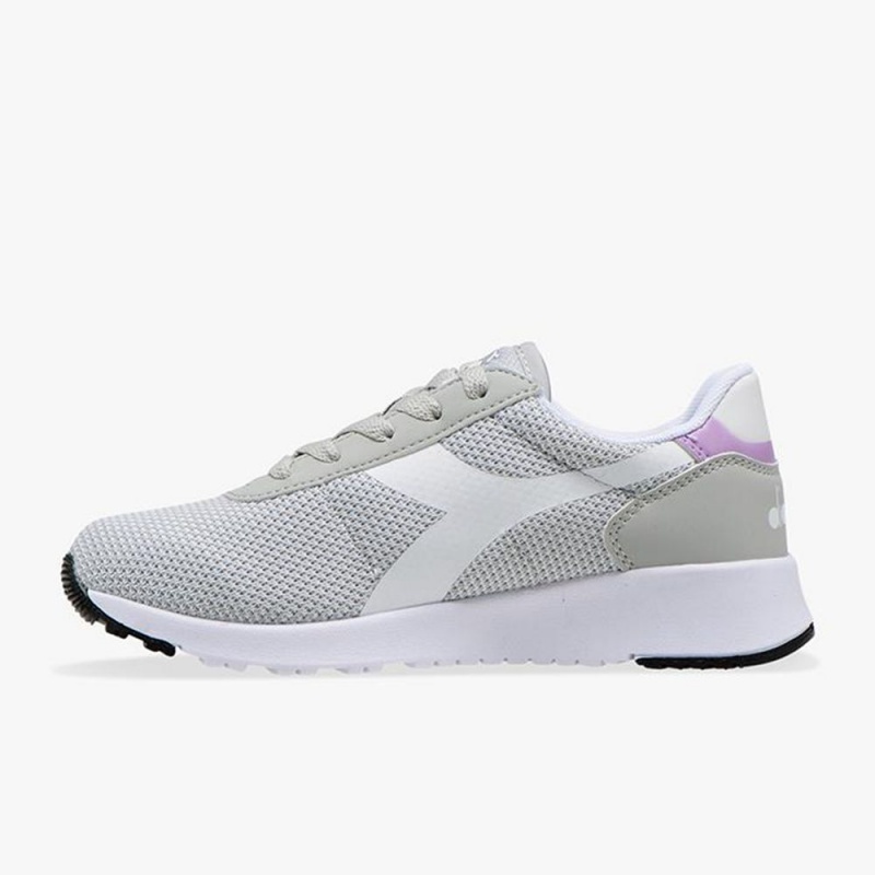 Basket Basse Diadora Evo Run Enfant Grise | PDCIAEB-45