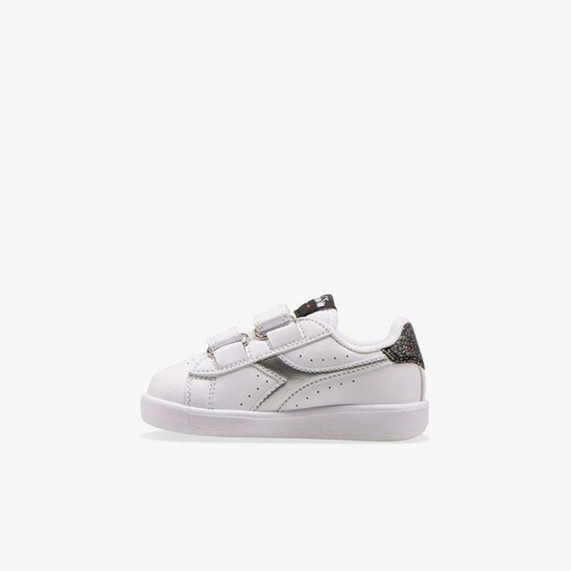 Basket Basse Diadora Game Enfant Blanche | QTHXNPM-53