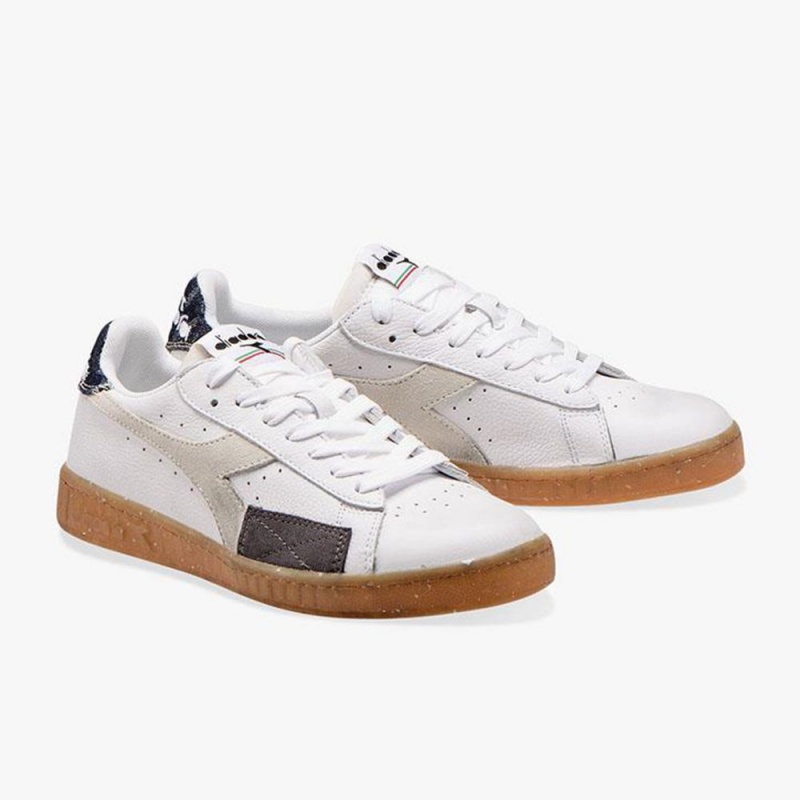 Basket Basse Diadora Game Femme Blanche | RDHUSBC-29