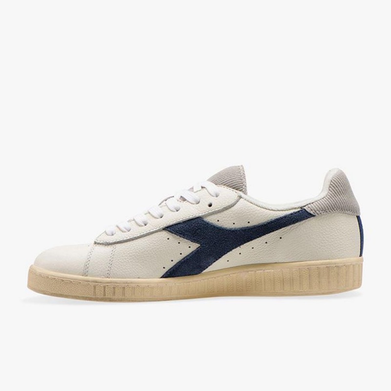 Basket Basse Diadora Game Femme Bleu Marine | MFNKRJP-96