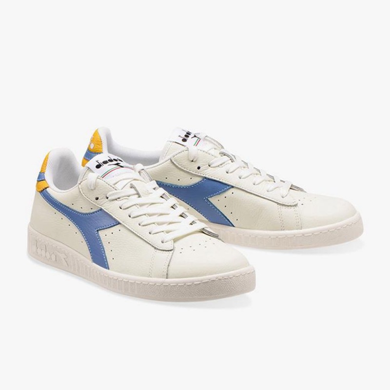 Basket Basse Diadora Game Homme Bleu | WBYZLQR-20