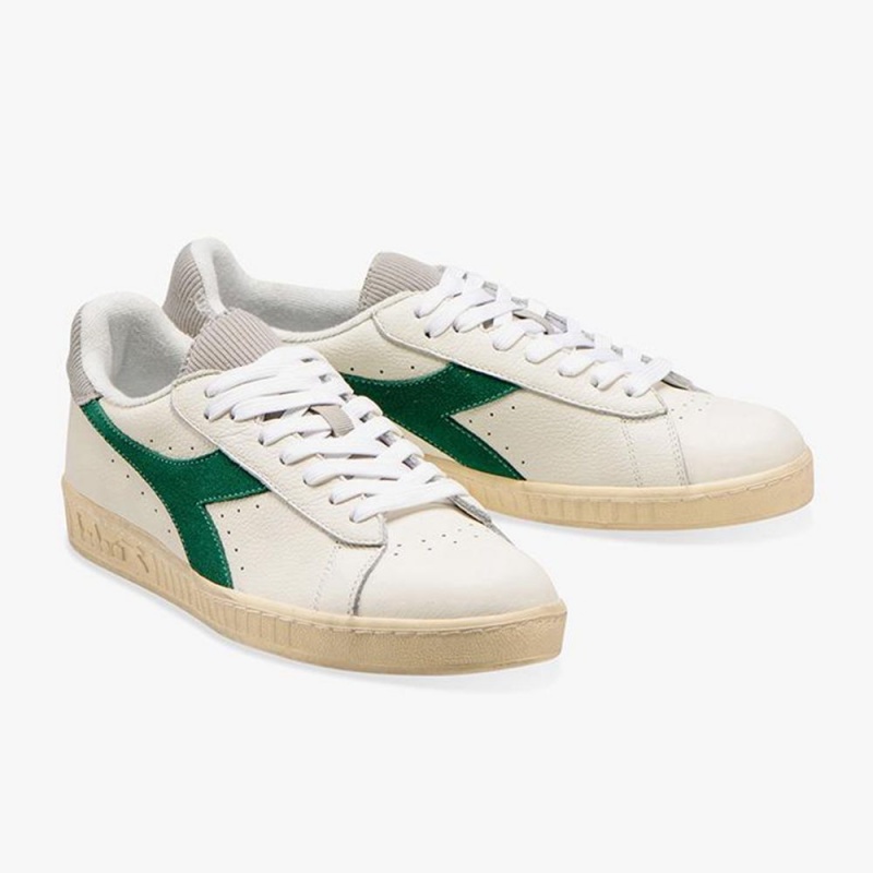 Basket Basse Diadora Game Homme Vert | YNKLVWF-61