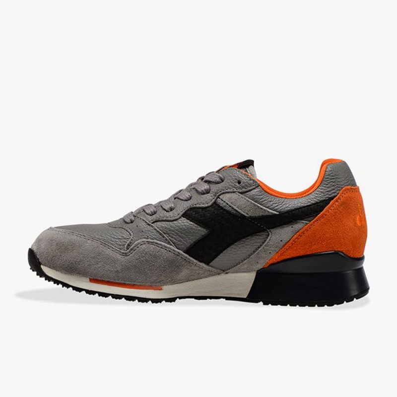 Basket Basse Diadora Intrepid Homme Grise | QLWDTKB-27