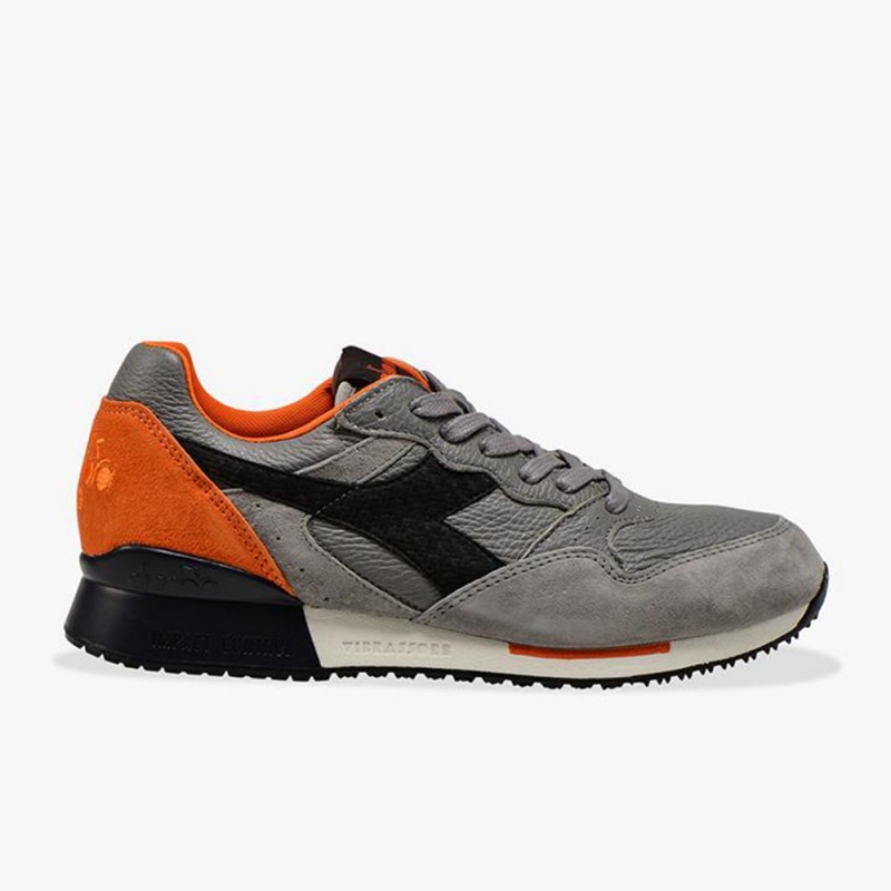 Basket Basse Diadora Intrepid Homme Grise | QLWDTKB-27