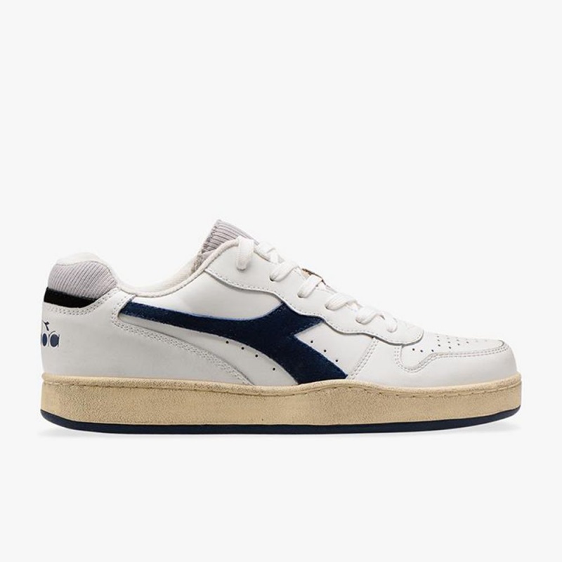 Basket Basse Diadora MI Basket Femme Bleu Marine | ITRBHEN-96